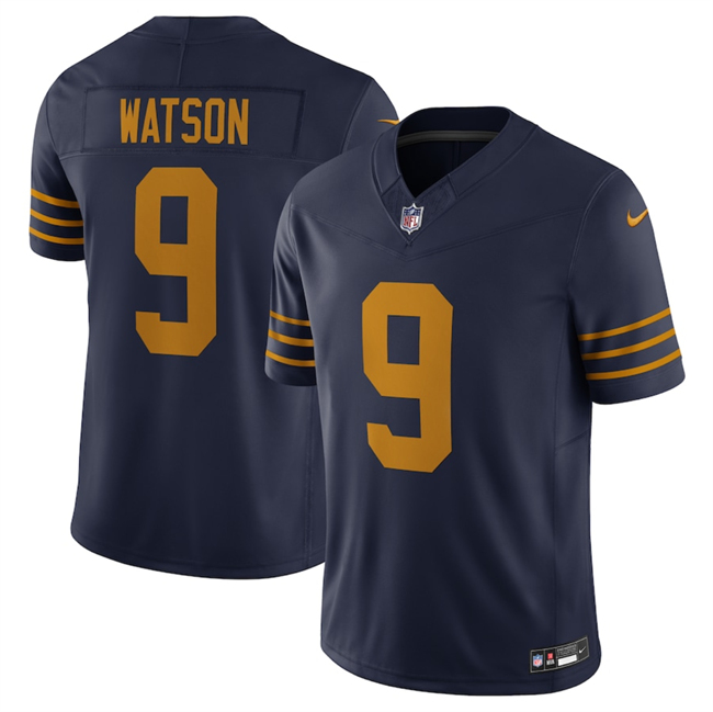 Personalized Men’s Green Bay Packers #9 Christian Watson Navy The 1923 Classic F.U.S.E. Limited Stitched Football Jersey