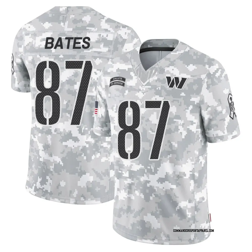 Personalized Men’s Washington Commanders #87 John Bates camo Limited Stitched Football Jersey