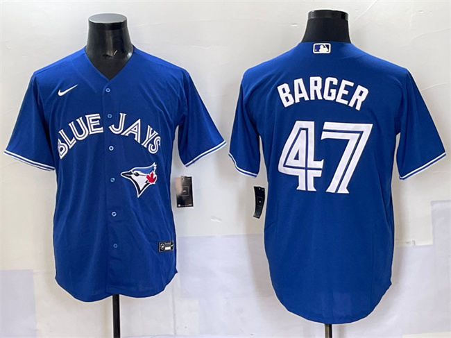 Personalized Men’s Toronto Blue Jays #47 Addison Barger Royal Cool Base Stitched Baseball Jersey