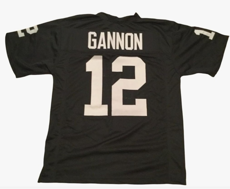 Personalized Men’s Las Vegas Raiders #12 Rich Gannon Black Stitched Football Jersey