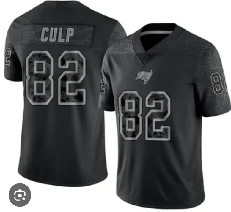 Personalized Men’s Tampa Bay Buccaneers #82 Devin culp black Limited Stitched Jersey
