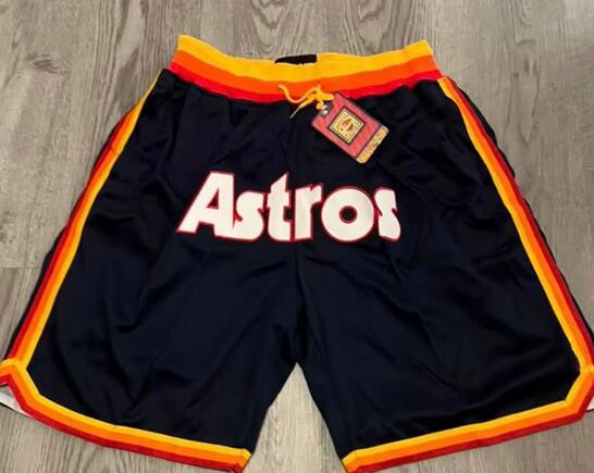 Personalized Men’s Houston Astros Shorts(Run Small)