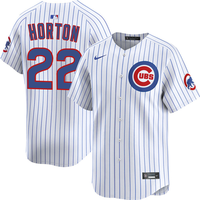 Personalized Men’s Chicago Cubs #22 Cade Horton White Home Limited Stitched Baseball Jersey