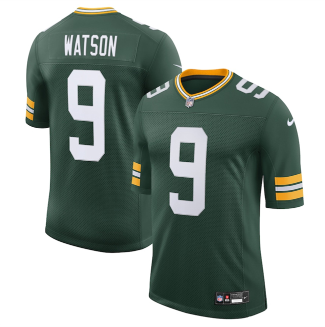 Personalized Men’s Green Bay Packers #9 Christian Watson Green 2025 New Untouchable Limited Stitched Football Jersey