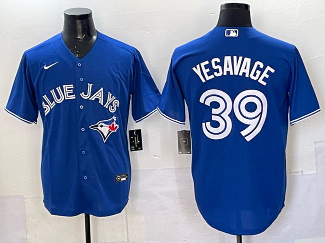 Personalized Men’s Toronto Blue Jays #39 Trey Yesavage Royal Cool Base Stitched Baseball Jersey