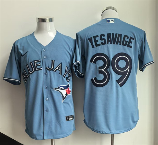 Personalized Men’s Toronto Blue Jays #39 Trey Yesavage Blue 2025 Cool Base Stitched Baseball Jersey