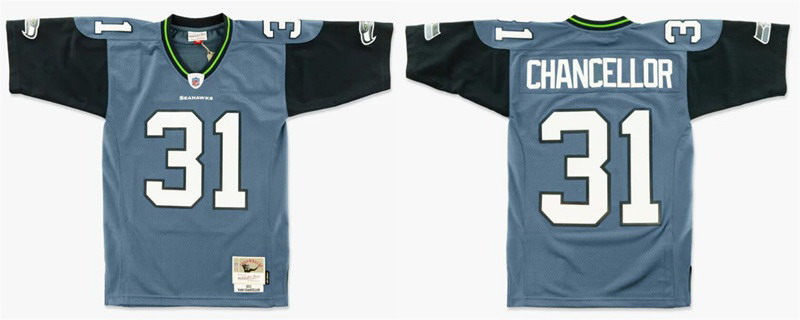 Personalized Men’s Seattle Seahawks #31 Kam Chancellor 2011 Home Stitched Football Jersey