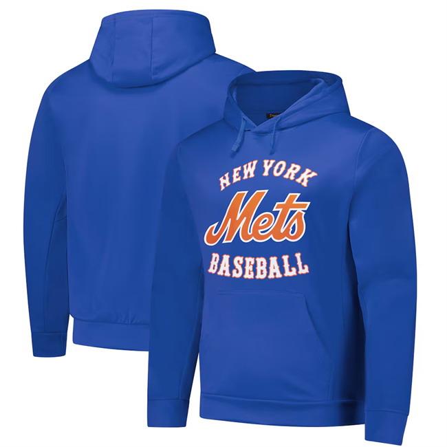 Personalized Men’s New York Mets Royal Dunbrooke Champion Pullover Hoodie