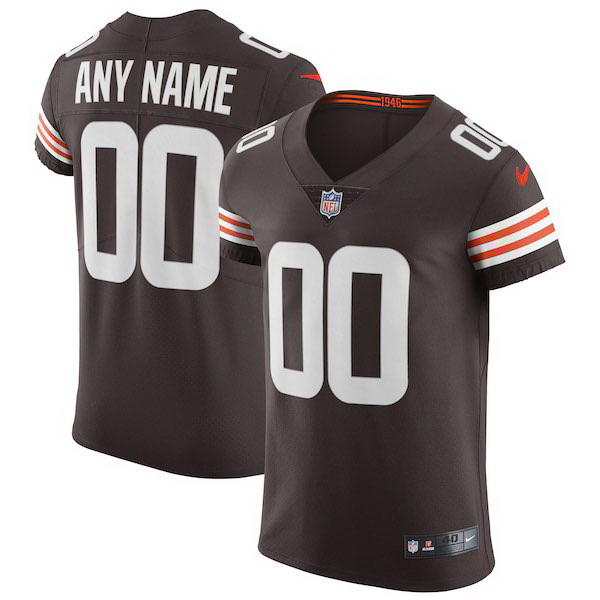 Personalized Men’s Cleveland Browns Brwon Team Color Stitched NFL 2020 Untouchable Elite Jersey
