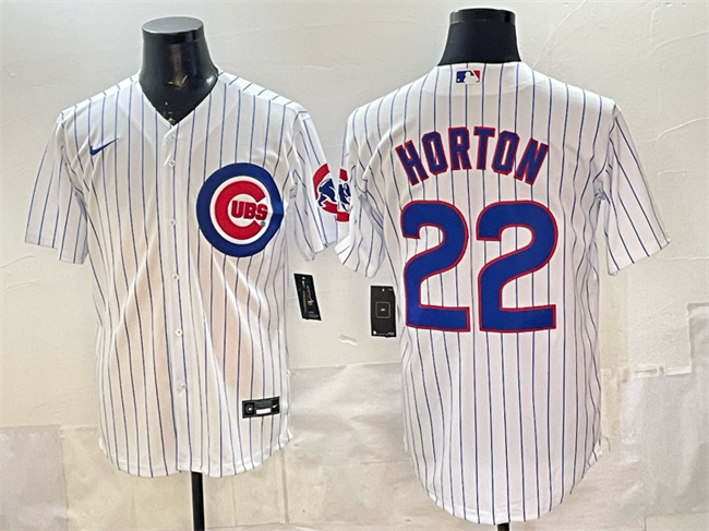 Personalized Men’s Chicago Cubs #22 Cade Horton White Cool Base Stitched Baseball Jersey