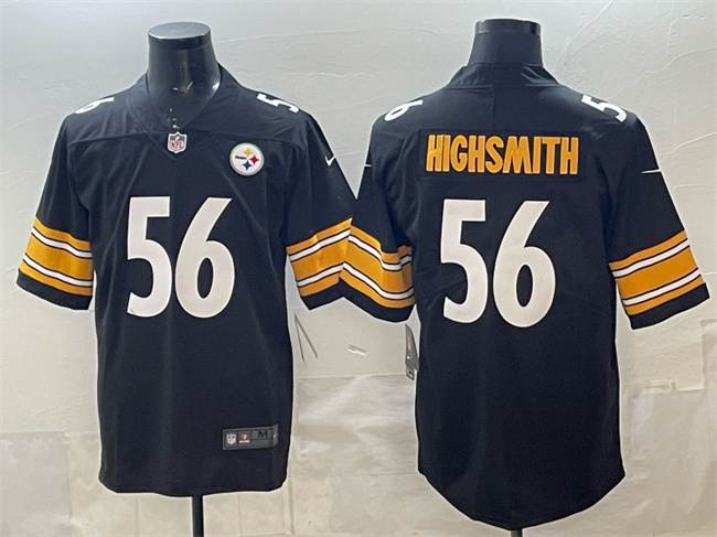 Personalized Men’s Pisttburgn Steelers #56 Alex Highsmith Black Untouchable Limited Stitched Football Jersey