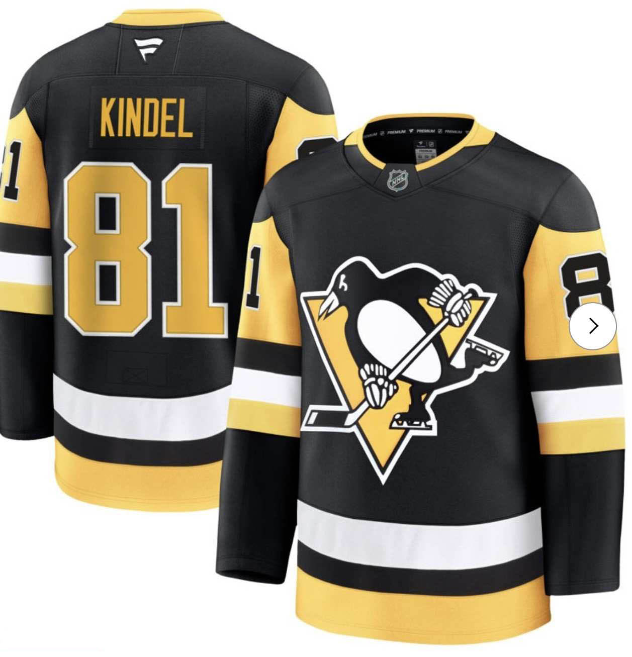 Personalized Pittsburgh Penguins #81 Ben Kindel Black 2024-25 Alternate Stitched Hockey Jersey