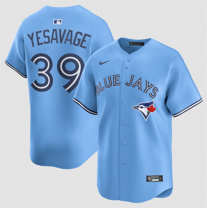 Personalized Men’s Toronto Blue Jays #39 Trey Yesavage Blue 2025 Limited Stitched Baseball Jersey