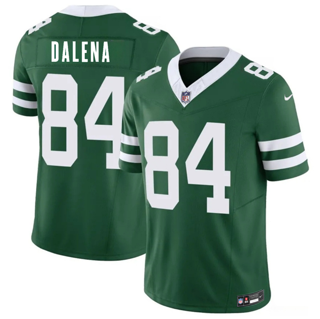 Personalized Men’s New York Jets #84 Mac Dalena Green 2026 F.U.S.E. Untouchable Limited Stitched Jersey