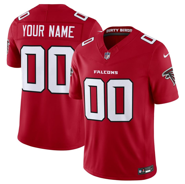 Personalized Men’s Atlanta Falcons Active Player Red 2026 New F.U.S.E. Untouchable Limited Stitched Football Jersey