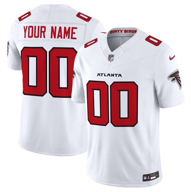 Personalized Men’s Atlanta Falcons Active Player White 2026 New F.U.S.E. Untouchable Limited Stitched Football Jersey