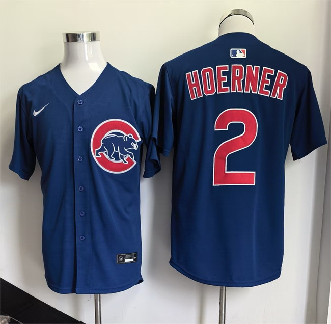 Personalized Men’s Chicago Cubs #2 Alex Bregman Blue 2026 Limited Stitched Baseball Jersey