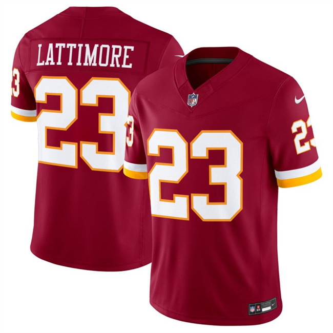 Personalized Men’s Washington Commanders #23 Trey Amos Burgundy 2026 F.U.S.E. Limited Stitched Football Jersey