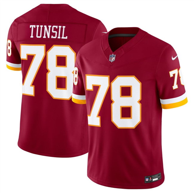 Personalized Men’s Washington Commanders #78 Laremy Tunsil Burgundy 2026 F.U.S.E. Limited Stitched Football Jersey