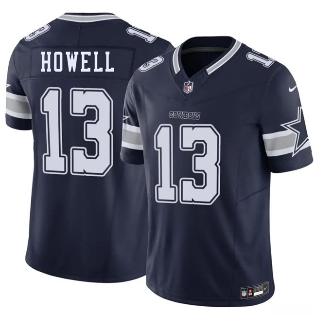 Personalized Men’s Dallas Cowboys #13 Sam Howell Navy 2026 F.U.S.E Untouchable Limited Stitched Football Jersey