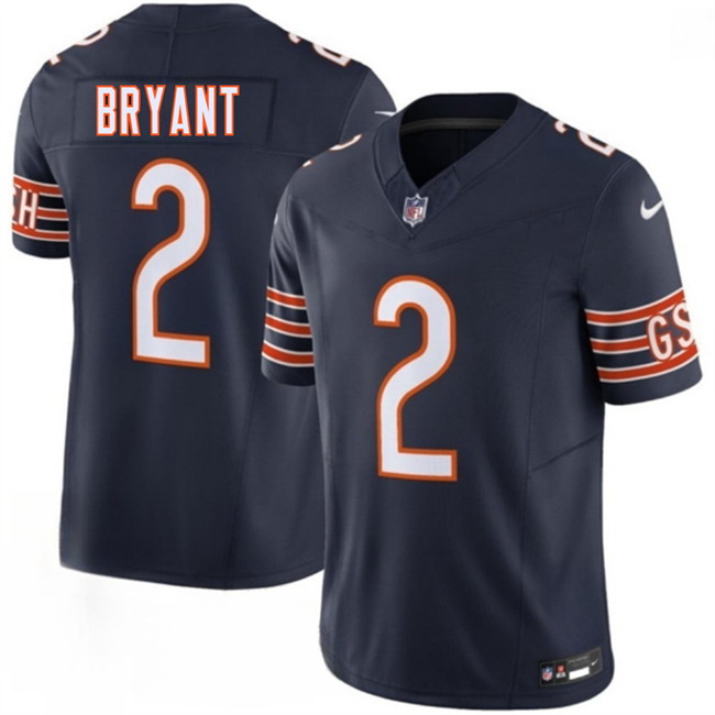 Personalized Men’s Chicago Bears #2 Coby Bryant Navy 2026 F.U.S.E. Untouchable Limited Stitched Football Jersey
