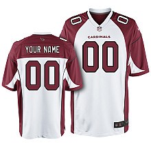 Personalized Men’s Arizona Cardinalsized Game White Jersey
