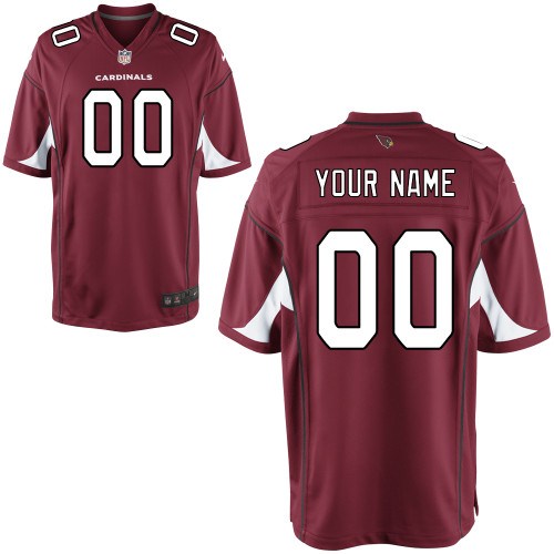 Personalized Men’s Arizona Cardinalsized Game Team Color Jersey