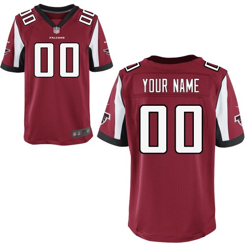Personalized Men’s Atlanta Falconsized Elite Team Color Jersey