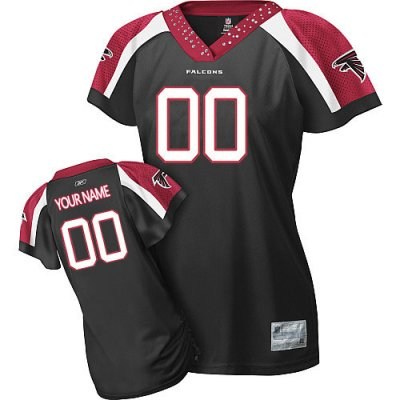 Personalized Customized Atlanta Falcons Jersey Women field flirt fashion football Jersey