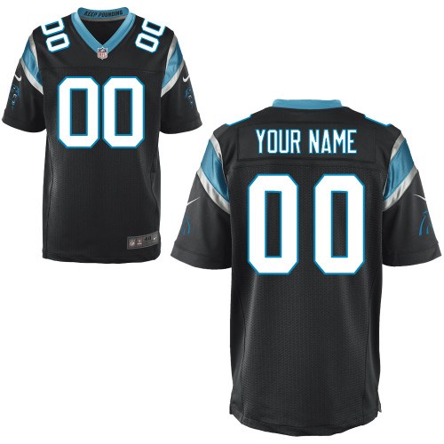 Personalized men’s carolina panthersized elite team color jerseys