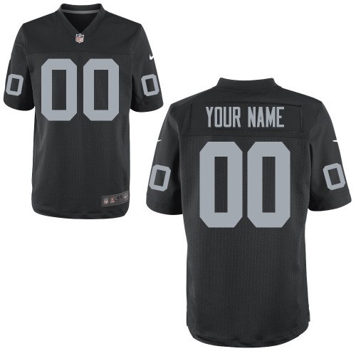 Personalized men’s oakland raidersized elite team color jerseys