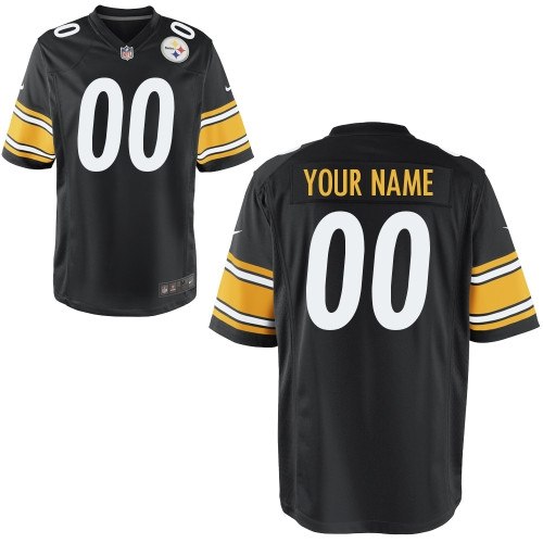 Personalized men’s pittsburgh steelersized color Game jerseys