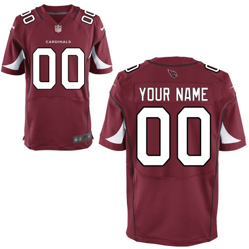 Personalized Men’s NEW Arizona Cardinalsized Elite Team Color Jerseys (40-60)