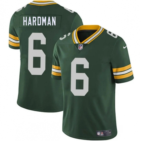 Personalized Men’s Green Bay Packers #6 Mecole Hardman Green 2025 Untouchable Limited Football Stitched Jersey