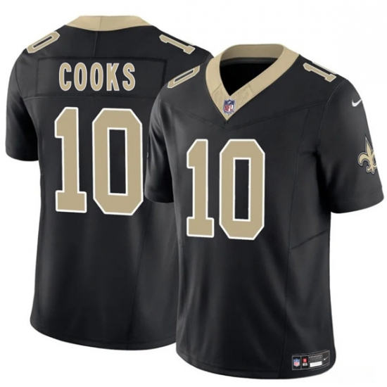 Personalized Men’s New Orleans Saints #10 Brandin Cooks Black F.U.S.E Limited Football Stitched Jersey