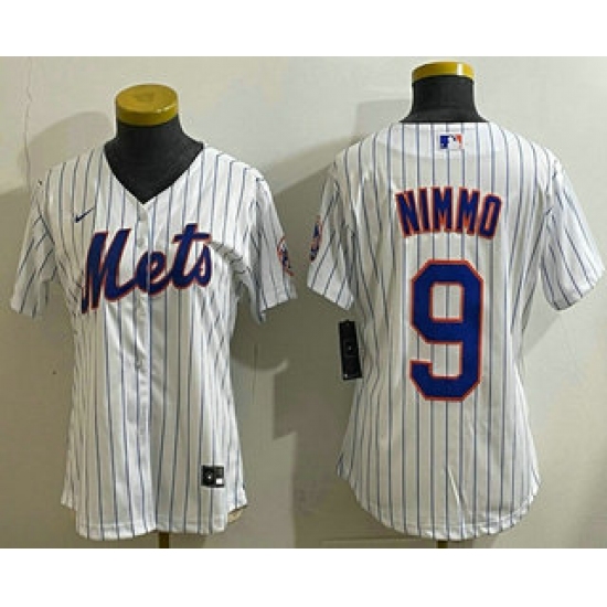 Personalized Women’s Chicago Cubs #9 Miguel Amaya White Limited Jersey