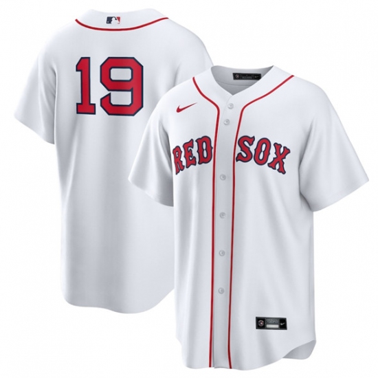 Personalized Men’s Boston Red Sox #19 Roman Anthony White No Name Cool Base Stitched Baseball Jersey