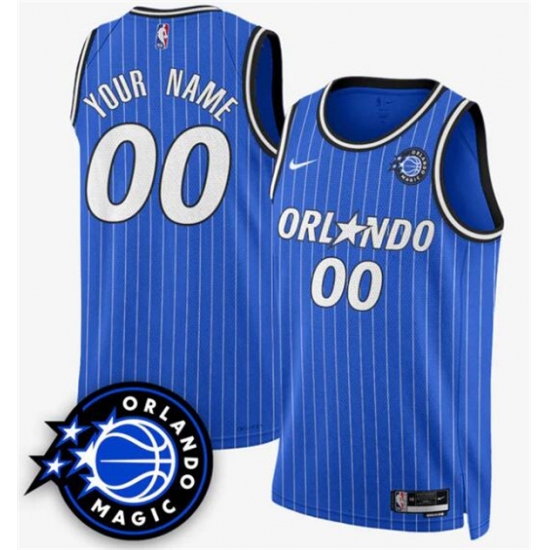 Personalized Men’s Orlando Magic Active Player Royal 2025 New Generation of Magic Stitched Basketball Jersey