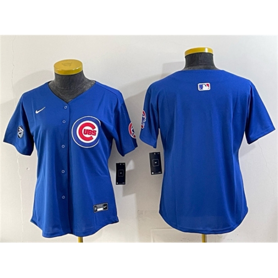 Personalized Youth Chicago Cubs Blank Royal ‘Ryne Sandberg Tribute’ Limited V2 Stitched Baseball Jersey
