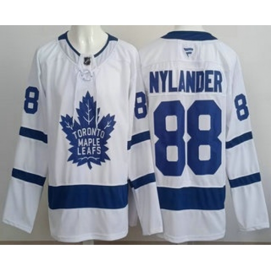 Personalized Men’s Toronto Maple Leafs #88 William Nylander White Authentic Jersey
