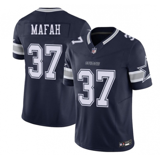 Personalized Men’s Dallas Cowboys #37 Phil Mafah Navy 2025 F.U.S.E Draft Untouchable Limited Football Stitched Jersey