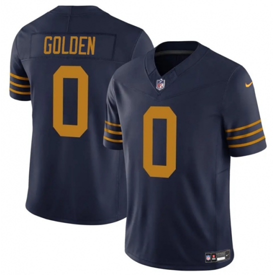 Personalized Men’s Green Bay Packers #0 Matthew Golden Navy The 1923 Classic F.U.S.E. Limited Football Stitched Jersey