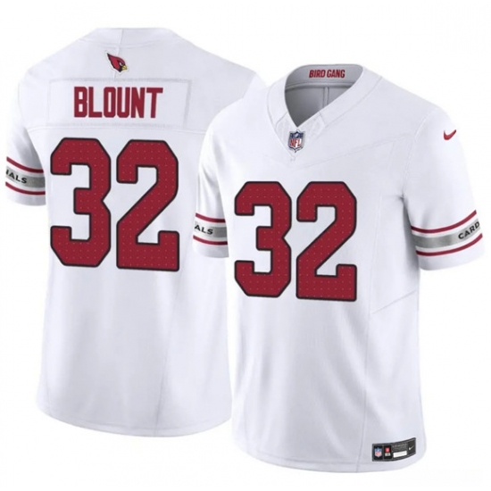 Personalized Men’s Arizona Cardinals #32 Joey Blount Red 2025 F.U.S.E. Untouchable Limited Football Stitched Jersey