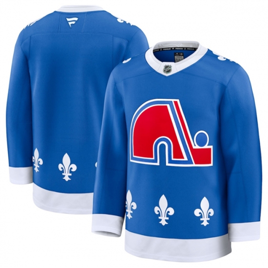 Personalized Men’s Colorado Avalanche Blank Blue 2025 Alternate Stitched Jersey