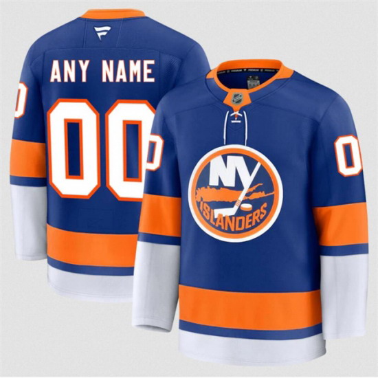 Personalized Men’s New York Islanders Active Player Royal 2024-25 Home Stitched Hockey Jersey