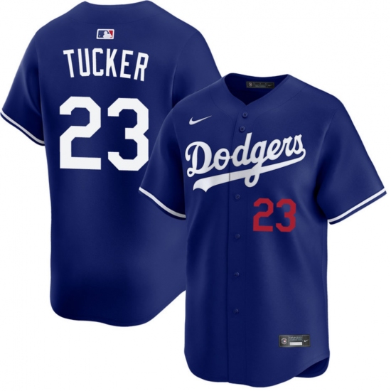 Personalized Men’s Los Angeles Dodgers #23 Kyle Tucker Royal 2026 Limited Stitched Baseball Jersey