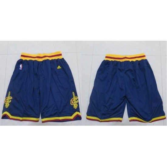 Personalized Cleveland Cavaliers Navy Blue NBA Shorts