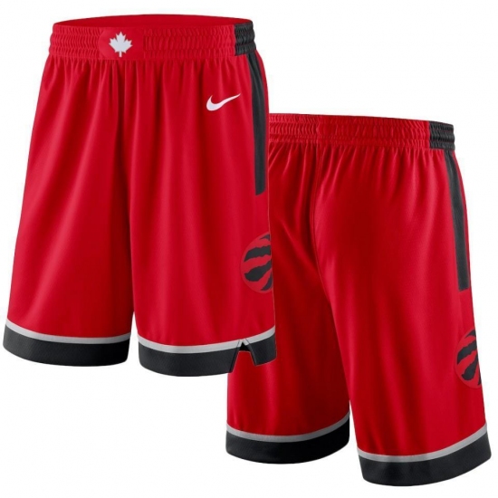 Personalized Men’ Toronto Raptors Red NBA Shorts (Run Smaller)