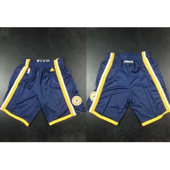 Personalized Mens Indiana Pacers Blue NBA Shorts