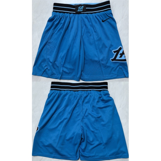 Personalized Men’s Los Angeles Clippers Blue 2025 Shorts (Run Small)